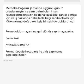 İşin Olsun İş Başvurusu Ve Kimlik Bilgileri Hk.