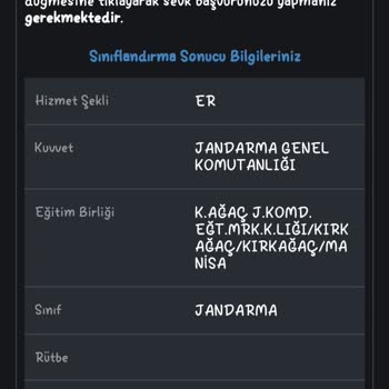 Jandarma Genel Komutanlığı Sevk Belgesi Alma