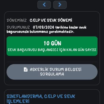 Jandarma Genel Komutanlığı Sevk Belgesi Alma