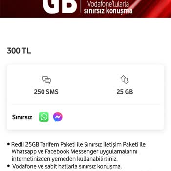 Vodafone Taahhüt Yenileme Yüksek Fiyatlar