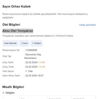 ETS Tur Müşteri Şikayeti