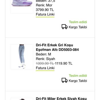 Sportive İade İşlemi Yapmıyor