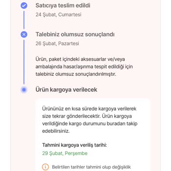 Almış Olduğum Ürünle Alakalı Hepsiburada İade Süreci!