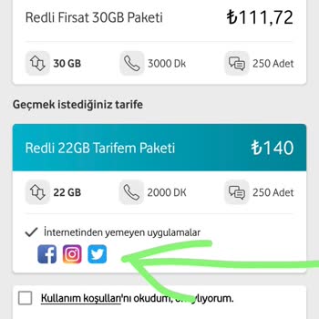 Vodafone Taahhüt Hatasından Kaynaklı Mağduriyet