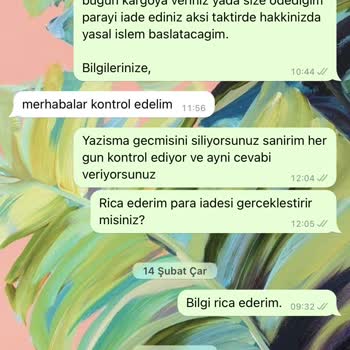Bg Sportive Değişim Ürününü Göndermiyor!