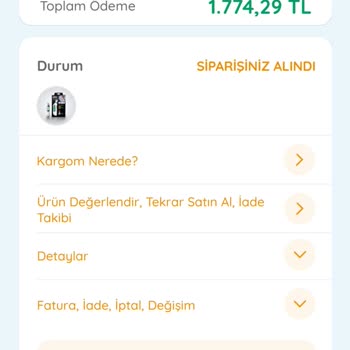 Ebebek'ten Alının Ürünlerin Kargoya Verilmemesi