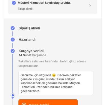 Ebebek'ten Alının Ürünlerin Kargoya Verilmemesi
