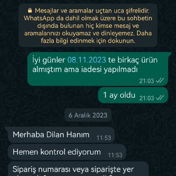 Tuba Butik 4 Aydır İade Sorunu Yaşanan Vasat Butik Deneyimi