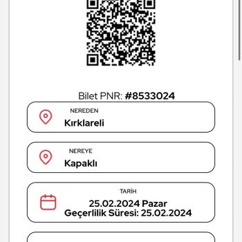 Kale Seyahat Sağlık Sorunu Yüzünden Biletim Yandı
