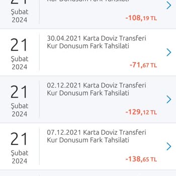 Yapı Kredi Bankasının Haksız Ve İzinsiz Kur Dönüşüm Fark Tahsilatı