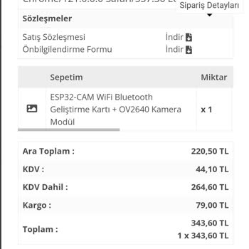 F1depo.com Esp32 Cam Modülünde Yaşanan Teknik Sorunlar