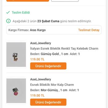 Aras Kargo - Kargom Teslim Edilmiyor