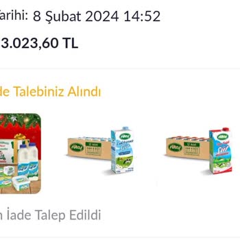 Sütaş Pazarama Hatalı Siparişin Faturasını Müşteriye Kesiyor.