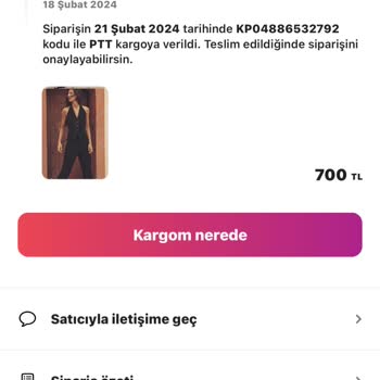 PTT Kargo Eyüp PTT Gardrops Gönderisi