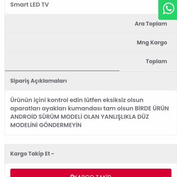 inaktuel.com Onvo TV Kargom Gecikti, Çözüm Bekliyorum!