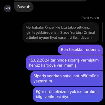 Nobirstep Ürünüm Gelmedi 11 Gün Oldu Ücretimin İadesini İstiyorum