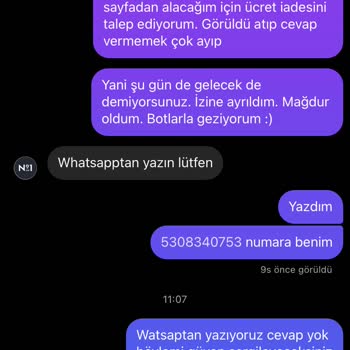 Nobirstep Ürünüm Gelmedi 11 Gün Oldu Ücretimin İadesini İstiyorum