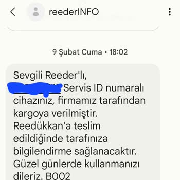Reeder Servise Giden Ürünün Arka Batarya Kısmını Deforme Ederek Göndermişler
