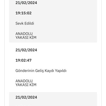 PTT Kargo Umursamazlığı/hiçbir İşlem Yapılmıyor Bir Haftadır.