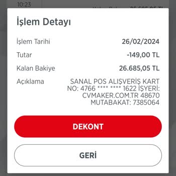 CV Maker İzinsiz Para Çekiyor