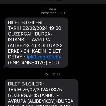 Pamukkale Turizm İle 2 Kere Peş Peşe Yaşadığımız Olay