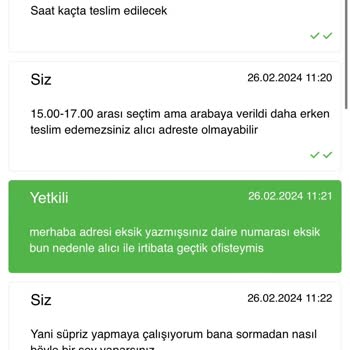 Çiçek Sepeti Alıcı İle İrtibata Geçti