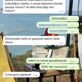 Tuba Butik İade Gerçekleştirmiyor. İnsanları Oyalıyorlar.