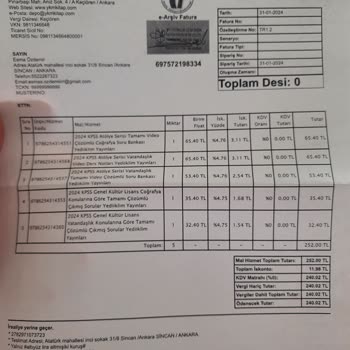 YKMkitap YKM Eksik Gönderi Ve Ücret İadesi Yok