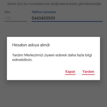 Mağaza Hesabımızın Sebepsiz Askıya Alınması Hakkında Letgo