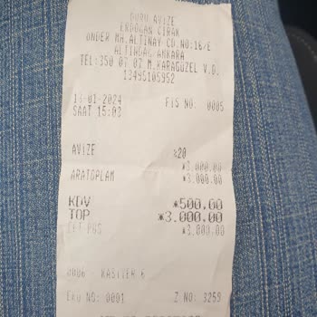 Duru Avizeden Alınan Lamba Değişimi