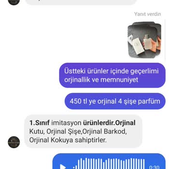 Parfüm Sensin (Instagram) Parfüm Sensin Dürüst Değil