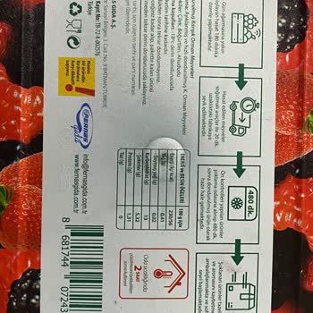 Lavi Juice Donmuş Meyve Sümüklü Böcek Kabuğu