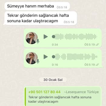 LESEQUENCE İki Aydır Oyalanan Müşteri: Ne Ürün Var Ne İade