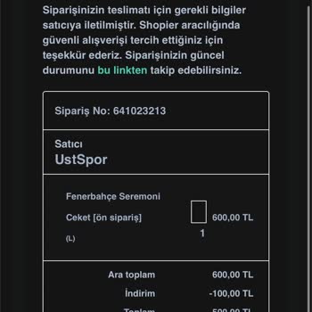 Shopier Siparişim 15 Gündür Gelmedi