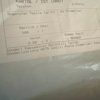 PTT Kargo Konuşma Tarzı Ve Yalanı