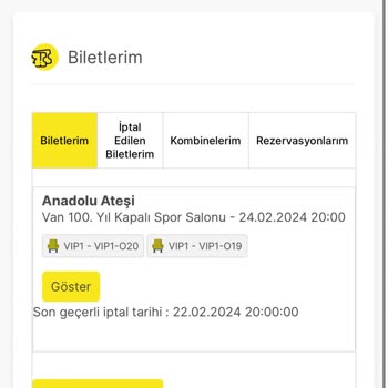Biletinial Firması Olmayan Koltuğu Sattı