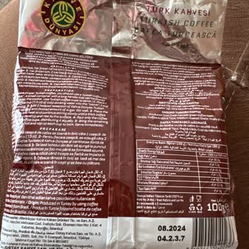 Kahve Dünyası Bayat Köpüksüz Kahve