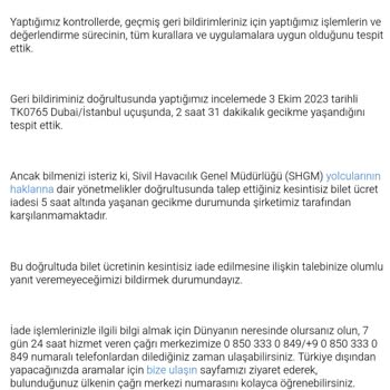 THY Ye Elini Verenin Kolu Gidiyor