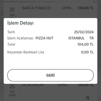 Pizza Hut Oluşturmadığı Siparişin Parasını Çekti
