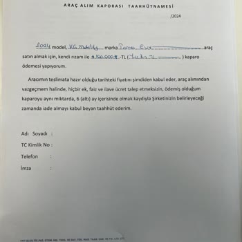 İzmir Şahsuvaroğlu SsangYong KGM Torres Evx Kapora İadem Yapılmadı