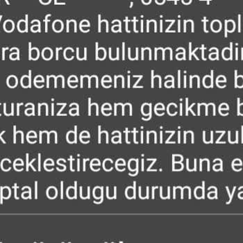 Vodafone Hat İptal Edilmesi