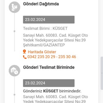 MNG Kargo Teslim Edilmeyen Kargo