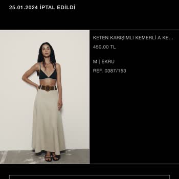 Zara Ve VakıfBank 1 Aydır İademi Yapmıyor