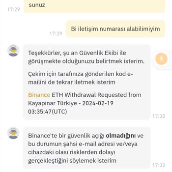 Binance Güvenlik Açığı Ve Yetkisiz İşlemler
