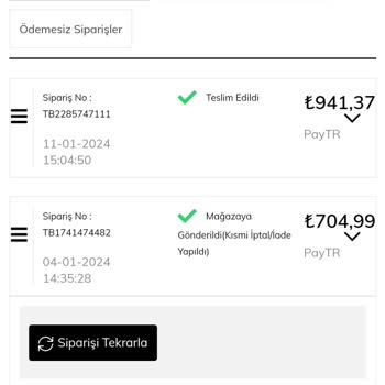 Tonny Black İade Ve Değişim Yapmıyor