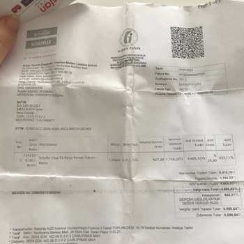 Schafer Geç Teslimat, Eksik Ve Kusurlu Ürün