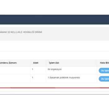E-Nabız Sağlık Ocağında İğne Yaptırmaya Gittiğimde Muayene + Enjeksiyon Girişi
