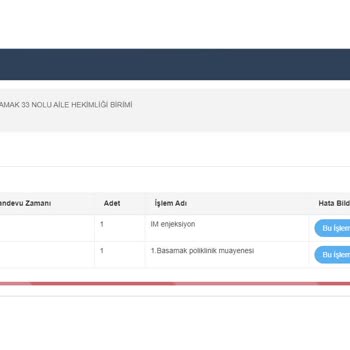 E-Nabız Sağlık Ocağında İğne Yaptırmaya Gittiğimde Muayene + Enjeksiyon Girişi