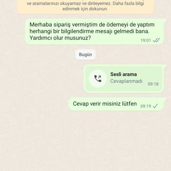 Gardrop Design Sayfayla İletişime Geçemiyorum İademi Yapmıyorlar