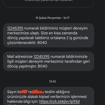 ÇiçekSepeti Telefon Numaramı İzinsiz Kullanıyor Ve Kullandırıyorlar